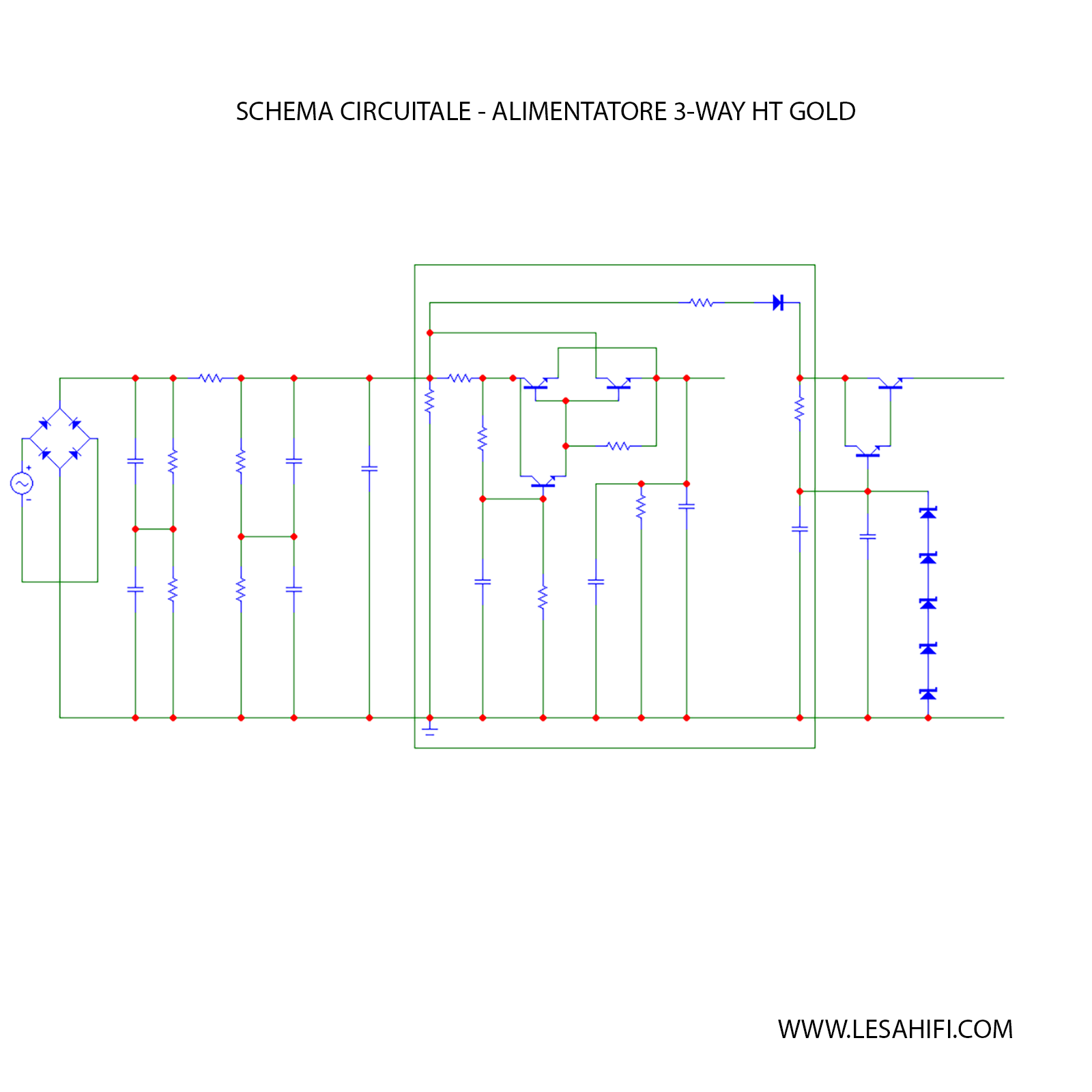 Alimentatore 3-Way HT Gold