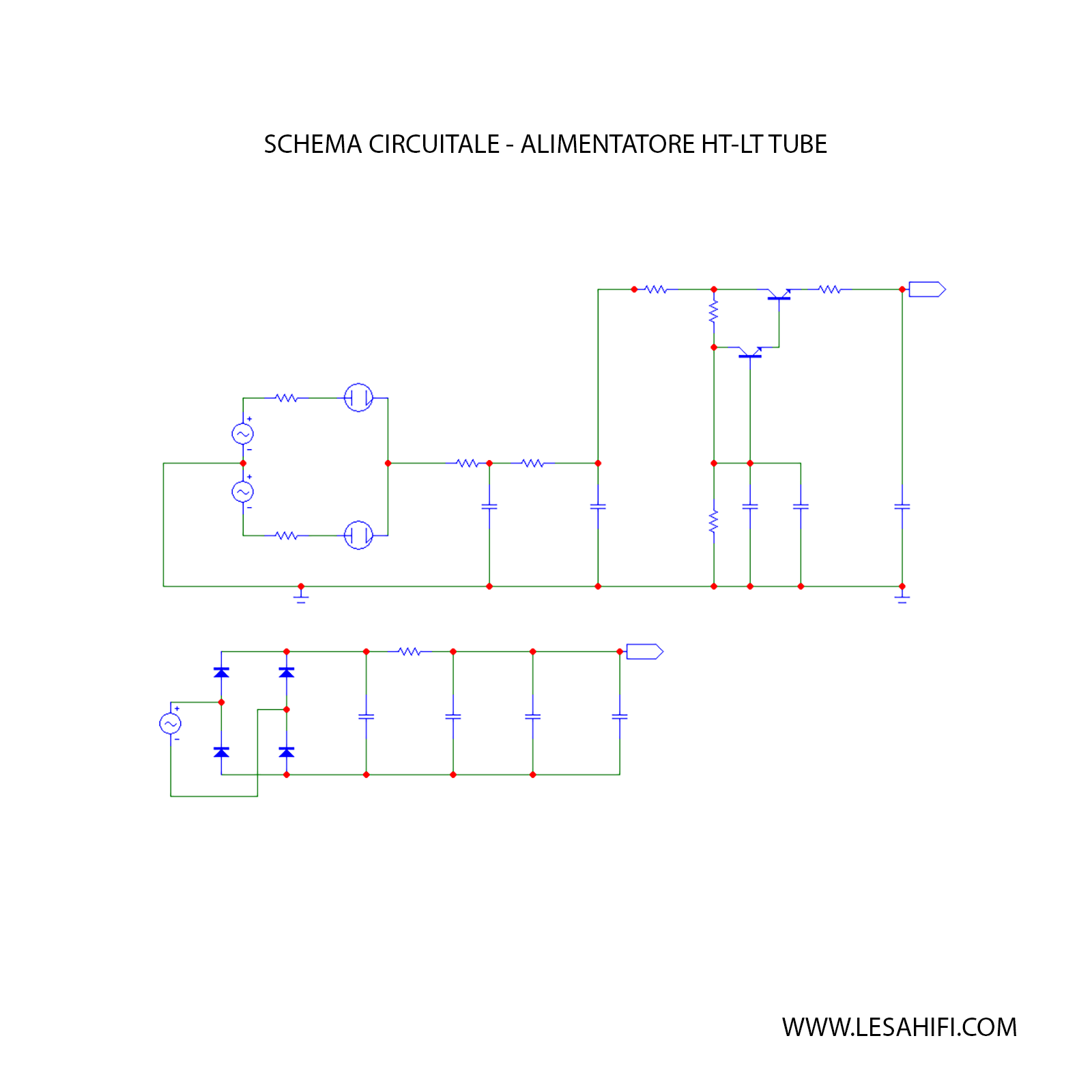 Alimentatore HT-LT Tube